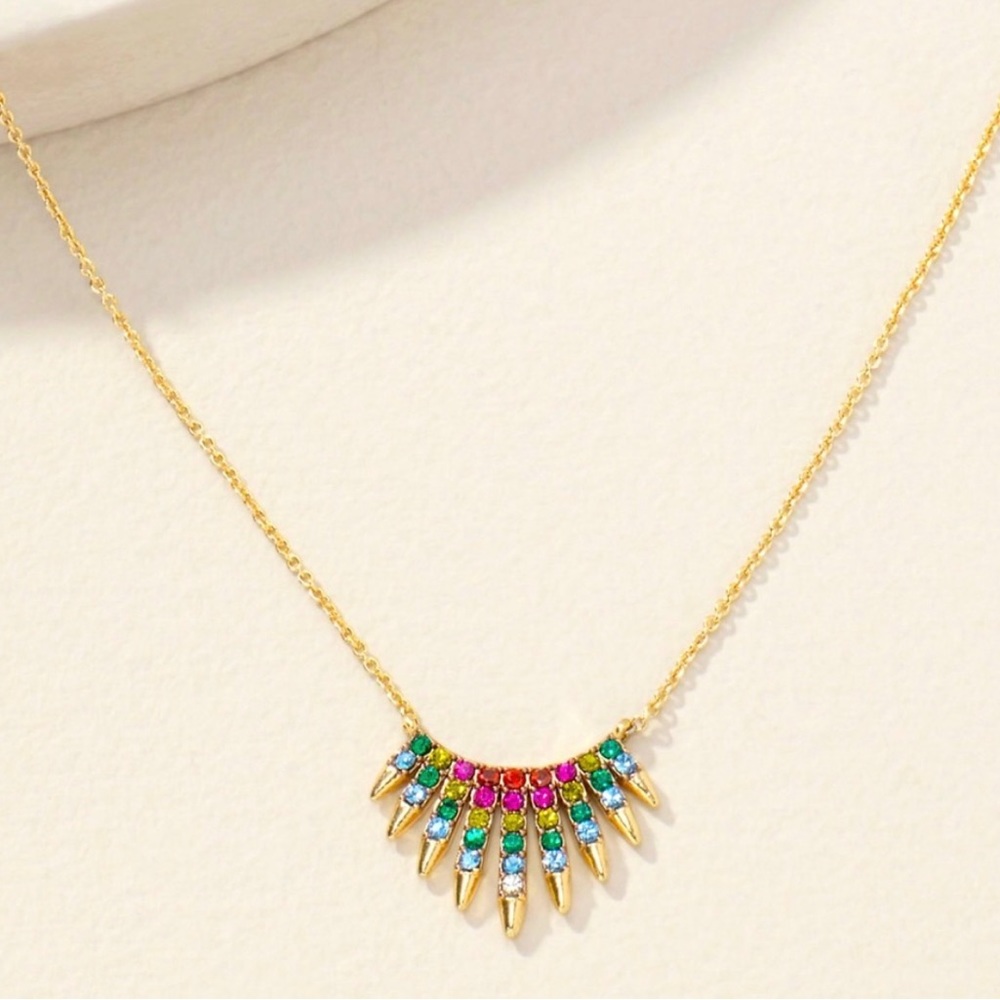 Stella and Dot Rainbow Renegade Necklace